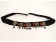 Headband Mechbob amber beads coral silver enamels Morocco Maghreb twentieth