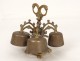 Bell ceremony 4 4 gilt bronze bells sounds nineteenth Gothic church