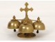 4 bells bell ceremony gilded bronze cross church Mass twentieth century