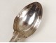 Silver spoon foreign portraits characters 67gr nineteenth shells