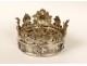 Small Italian crown statue Virgin massive silver crown eighteenth money