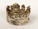 Small Italian crown statue Virgin massive silver crown eighteenth money