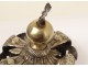 Italian Crown Virgin statue silver cross crown shells XVIIIè