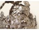 Italian Crown statue massive star silver crown flowers Virgin XVIIIè