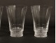 6 verres à jus fruit orangeade cristal Lalique France crystal XXème siècle