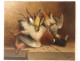 HST return pair still life hunting wild rabbit birds Bourguignon nineteenth