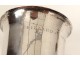 Timpani piedouche silver sterling silver cup Old Man 77,41gr nineteenth