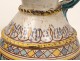 Oil jar faience Morocco Maghreb Fez Morocco twentieth century