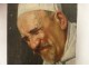 HSP small painting portrait painting chef Francesco Brunery XIX