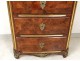 Chest Regency rosewood gilt bronze marble shells eighteenth century