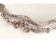 Especially silver-plated table center ice shells foliage nineteenth century