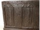 Wooden trunk facade carved woodwork antique french sixteenth century decor