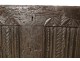 Wooden trunk facade carved woodwork antique french sixteenth century decor