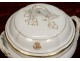 Service 180 porcelain tableware table items Paris Monogram nineteenth