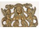 Enter trunk lock gilded bronze cherubs woman cabinet sixteenth Germany