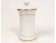 Apothecary jar pharmacy porcelain flowers Cérat nineteenth century Paris