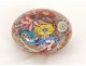 Decorative ball Clichy millefiori Murano crystal flowers twentieth century