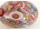 Decorative ball Clichy millefiori Murano crystal flowers twentieth century