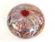 Decorative ball Clichy millefiori Murano crystal flowers twentieth century