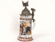 Stein German porcelain tin artillery reservist Berlin twentieth eagle