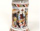 Stein German porcelain tin artillery reservist Berlin twentieth eagle