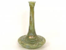 Iridescent glass vase Vase Loetz Kralik Austrian Art Nouveau nineteenth century