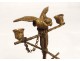 Baguier golden bronze parrot perch nineteenth century