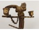 Baguier golden bronze parrot perch nineteenth century