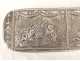 Silver snuffbox box cherubs birds Germany snuffbox XIX