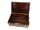 Pearl inlaid jewelry box blackened wood brass Napoleon III nineteenth Tahan