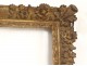 Grand Regency carved gilt frame french antique flowers frame XVIII