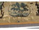 Aubusson tapestries pair valances landscape flower tapestry XVIII