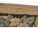 Aubusson tapestries pair valances landscape flower tapestry XVIII