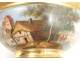 Paris porcelain bowl Cup boats landscapes characters Empire XIX