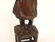 Bronze sculpture Juan Clara small chair girl child girl flesh twentieth century