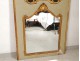 Louis XV pier mirror HSP characters gallant scene carved gilt 19th