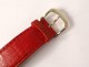 Strap wristwatch 18K solid gold watch Universal Genève Switzerland twentieth