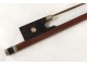 Prosper Colas violin bow pernambuco wood blackened french pearl bow twentieth