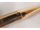 Fountain pen pencil holder 18K solid gold mine gold pen twentieth eagle&#39;s head