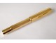 Fountain pen pencil holder 18K solid gold mine gold pen twentieth eagle&#39;s head