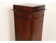 Decorative column media sculpture antique rosewood french nineteenth column