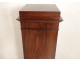 Decorative column media sculpture antique rosewood french nineteenth column