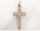 Cross pendant reliquary cross silver crown Christ Minerva nineteenth