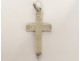 Cross pendant reliquary cross silver crown Christ Minerva nineteenth