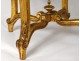 Piano stool Louis XV gilt wood scultpé shells stool Napoleon III nineteenth