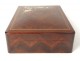 Box box set rosewood brass inlay chips Napoleon III nineteenth