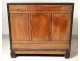 Small cabinet furniture wood pearl Indochina Vietnam characters pagodas nineteenth