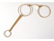 Lorgnette glasses eyeglass eyeglasses solid 18K gold 13,67gr XIX