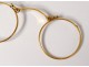 Lorgnette glasses eyeglass eyeglasses solid 18K gold 13,67gr XIX