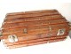 Malle Safety Officer antique travel trunk camphor twentieth century metal